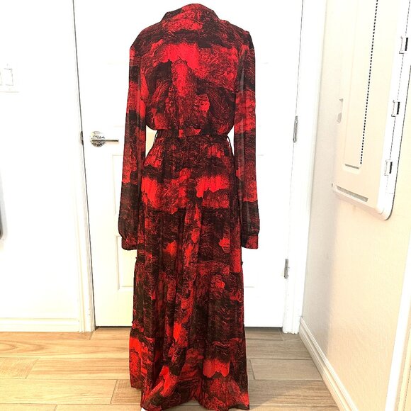 ELAN TOILE MAXI DRESS MEDIUM - Picture 4 of 6